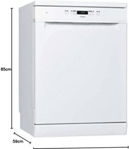 Whirlpool lavastoviglie 60cm 14 coperti 44db WFC3C34, silenziosa, elegante e performante, perfetta per ogni famiglia.