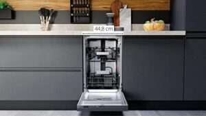 Bauknecht BSIO 3T223 PE X Vollint. Lavastoviglie 45 cm in acciaio inox, perfetta per famiglie o coppie