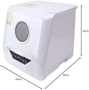 DOACT Lavastoviglie Portatile, mini lavastoviglie compatta con potenza 800W e asciugatura duratura fino a 72 ore, ideale per piccole cucine.