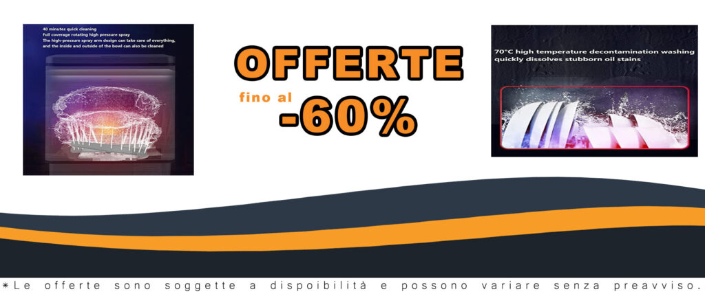 Lavastoviglie da tavolo 3 in 1 con UV, asciugatura e alta efficienza per uso domestico e ristorativo.