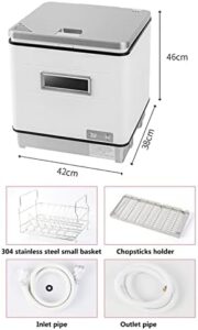 Lavastoviglie Da Tavolo 3 In 1, compatta e ad alta efficienza, perfetta per uso domestico e commerciale