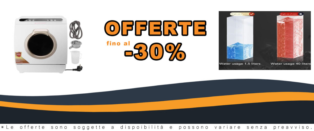 Mini lavastoviglie portatile YH XWJ03B da appoggio, ideale per famiglie e piccoli spazi.