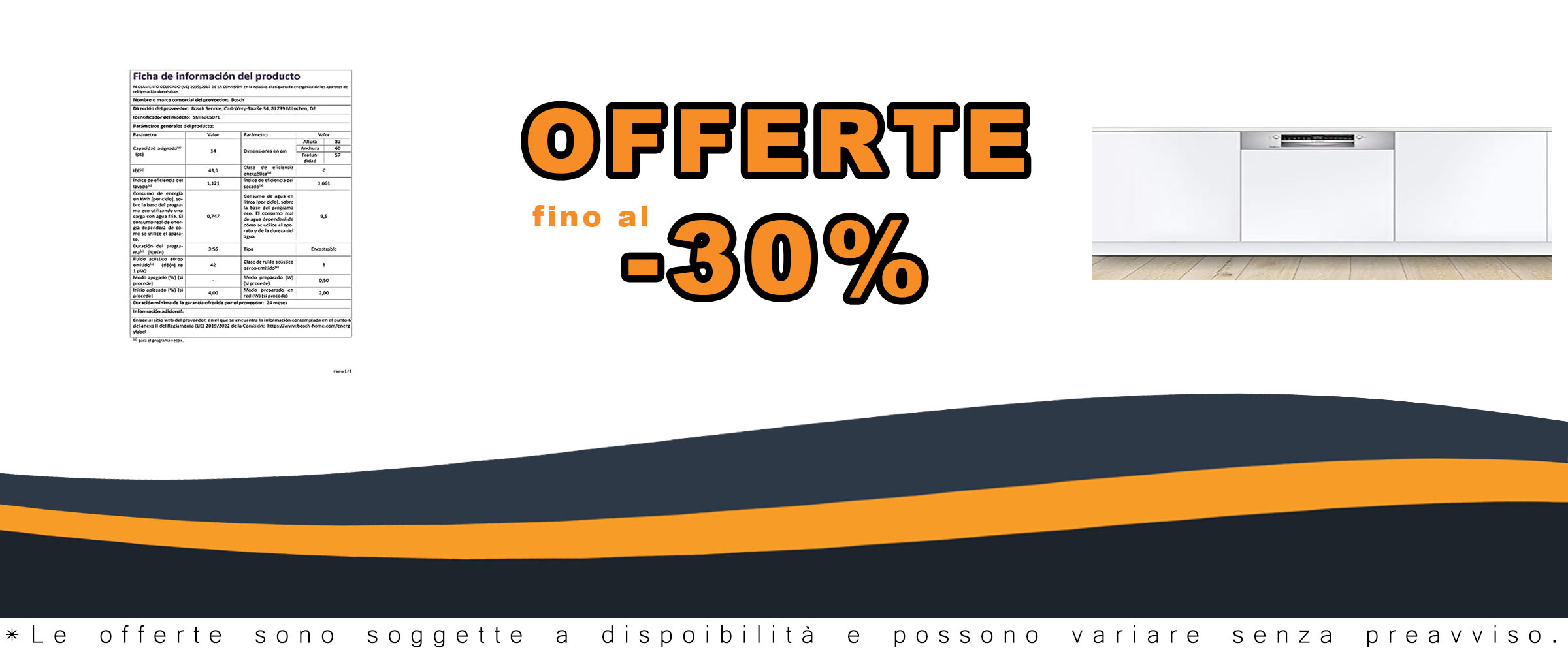 Lavastoviglie Bosch SMI6ZCS07E Serie 6, acciaio inox, tecnologia SuperSilence e Home Connect  