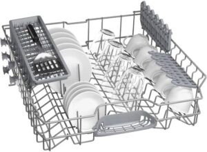 Bosch Lavastoviglie 60 cm SMS2HTW03F, Serie 2, VarioSpeed Plus con funzione VarioSpeed Plus e design elegante