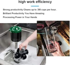 Lavatazze elettrica commerciale in acciaio inox per ristoranti e cucine professionali.
