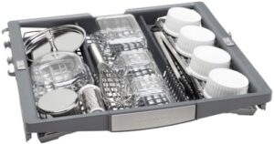 Bosch SHP65CM5N 500 Series: lavastoviglie Smart Built-in da 24 pollici con funzionalità avanzate e alta efficienza energetica.
