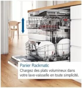 Lavastoviglie BOSCH 60 INT D 42 dB TIR SMI4HCB19E, silenziosa e ad alta efficienza energetica
