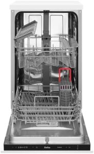 Lavastoviglie Amica EGSPV 587 915 da incasso, completamente integrata con 5 programmi e protezione Aquastopp