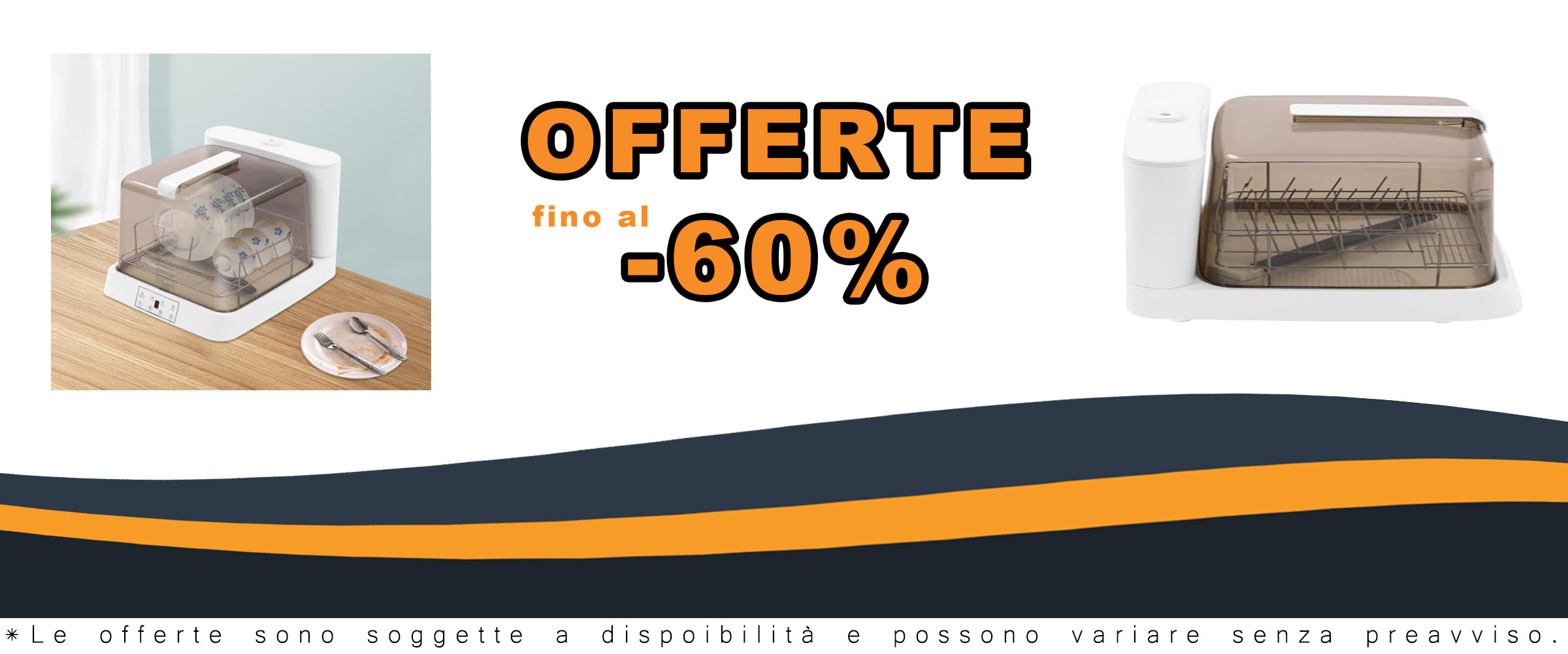 Mini lavastoviglie portatile con 3 modalità di pulizia, sicura per bambini, ideale per appartamenti e camper.