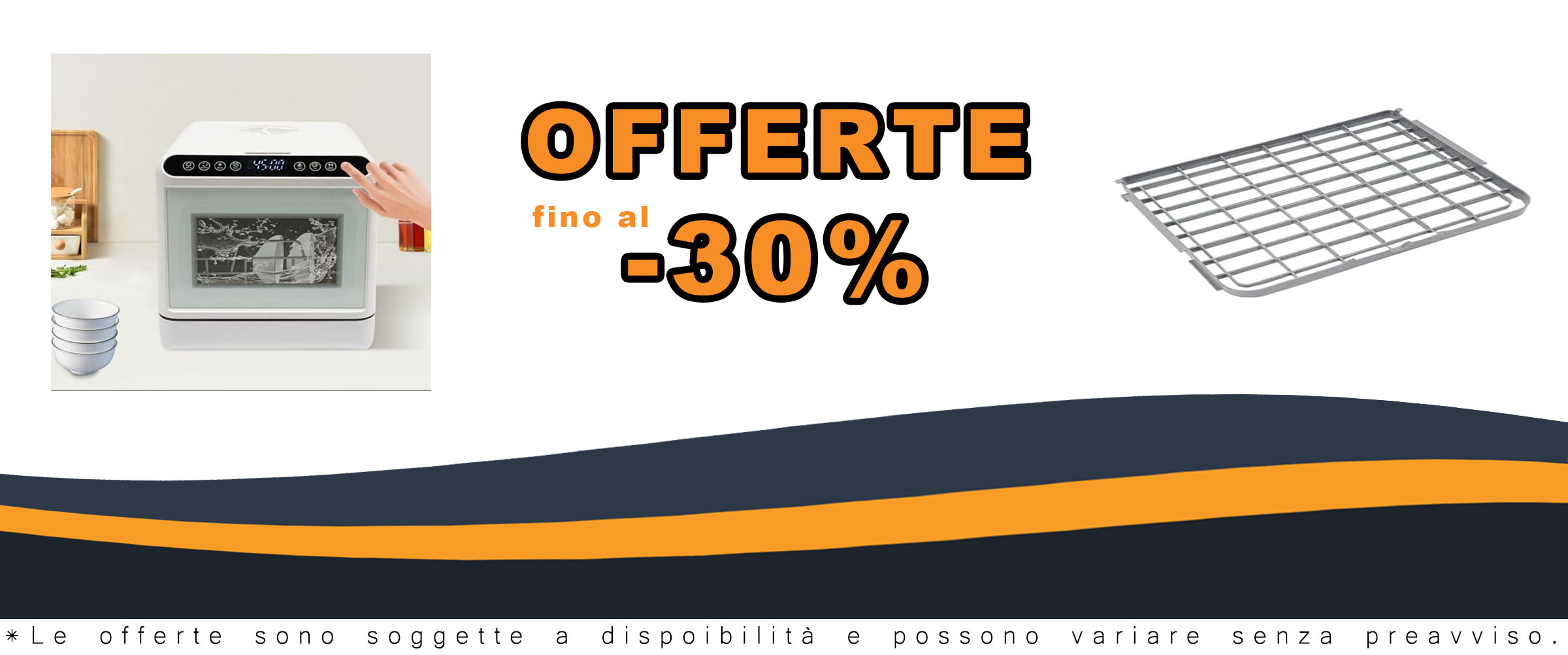 Lavastoviglie compatta portatile con serbatoio da 6 litri, ideale per piccoli spazi come appartamenti, dormitori e camper.