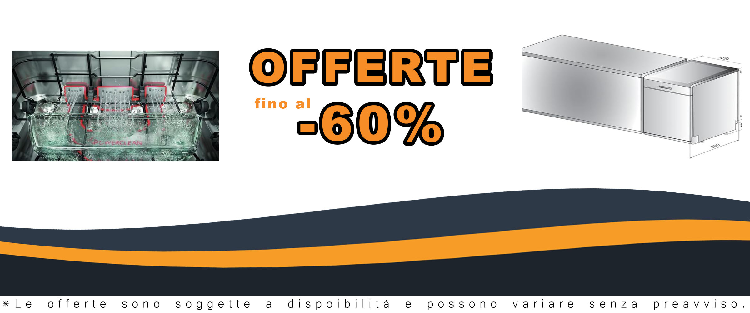 Lavastoviglie Whirlpool WSFO3O23PF in funzione, modello moderno e silenzioso