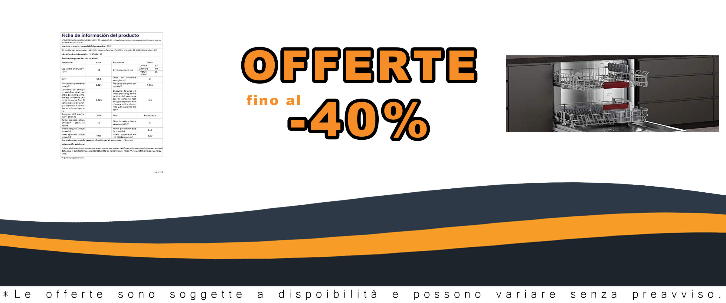 Lavastoviglie Neff S255HTX15E N 50, completamente integrata, capacità XXL per 12 coperte