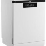Lavastoviglie 15 coperti 44dB classe D bianco in funzione, silenziosa e con ottime prestazioni