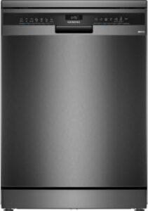 Lavastoviglie SIEMENS SN23EC03AE con 6 programmi di lavaggio, design elegante e silenziosa.