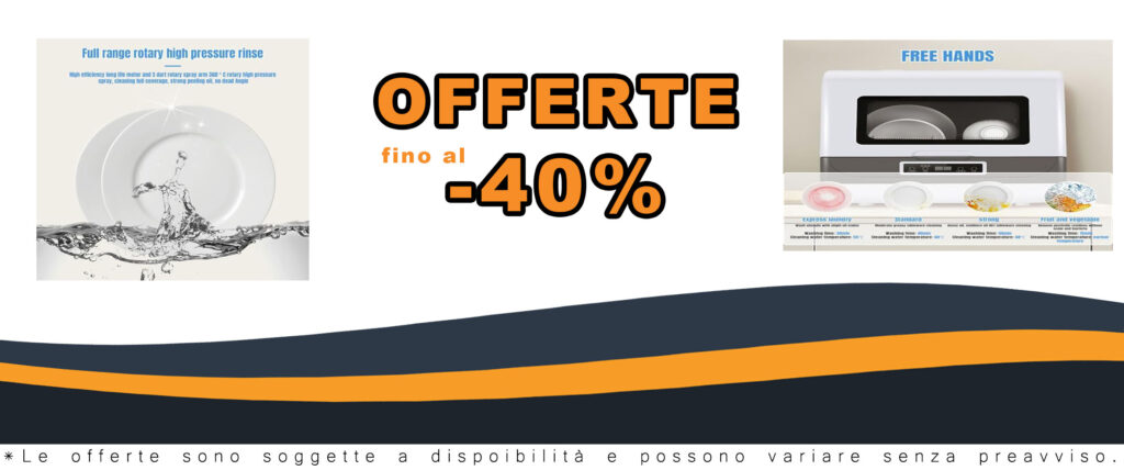Lavastoviglie da tavolo, 4 programmi, mini lavastoviglie con controllo touch, serbatoio dell'acqua integrato, display a LED, asciugatura automatica, cura del bambino e lavaggio della frutta, perfetta