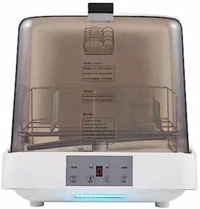 Immagine della Mini Lavastoviglie Portatile compatta da tavolo, perfetta per piccole cucine e spazi limitati.