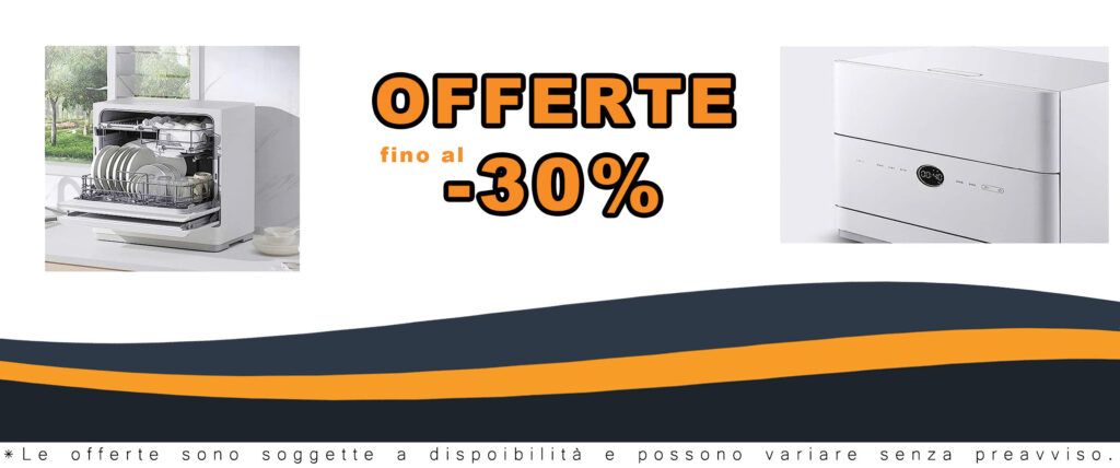 Lavastoviglie da tavolo intelligente S1 in funzione, perfetta per spazi ridotti e famiglie con esigenze di lavaggio quotidiano.