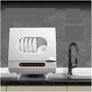 Lavastoviglie compatta per uso domestico senza installazione, ideale per la pulizia di stoviglie, frutta e verdura
