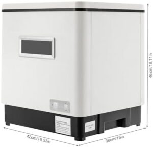 Lavastoviglie da tavolo 1500 W, mini lavastoviglie compatta ideale per spazi ridotti e appartamenti.  