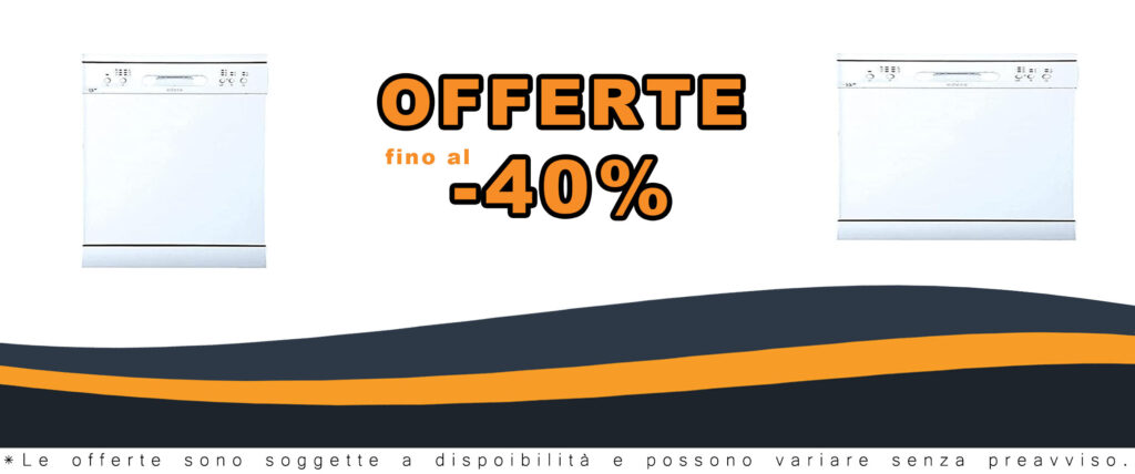 Lavastoviglie Edesa EDW-6130 WH con finitura bianca e 6 programmi di lavaggio