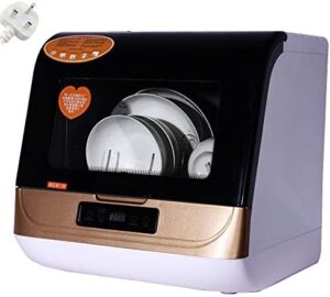 Tavolo Portatile A Lavastoviglie Mini, compatto, pratico e con modalità di sterilizzazione, asciugatura e lavaggio a temperatura elevata.