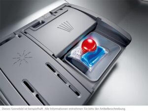 Bosch SMV41D10EU, lavastoviglie integrata silenziosa e ad alta efficienza energetica, ideale per famiglie.