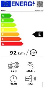 Lave-vaisselle Balay 3VS5010IP Acier inoxydable (60 cm) in primo piano, con design elegante e funzionalità avanzate.
