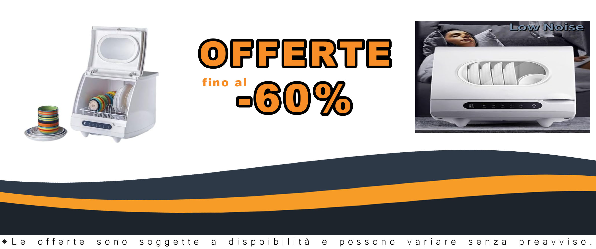 WENNEWU Lavastoviglie Portatile da Appoggio, mini lavastoviglie compatta bianca con serbatoio da 5 litri