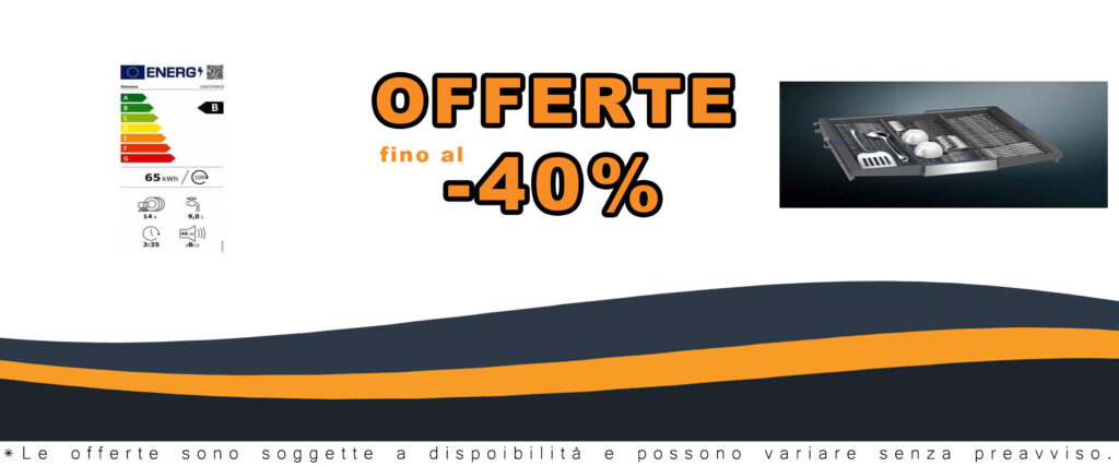 Lave-Vaisselle Tout Intégrable 14 Couverts 40dB Classe B Tiroir in funzione con silenziosità e alta capacità.