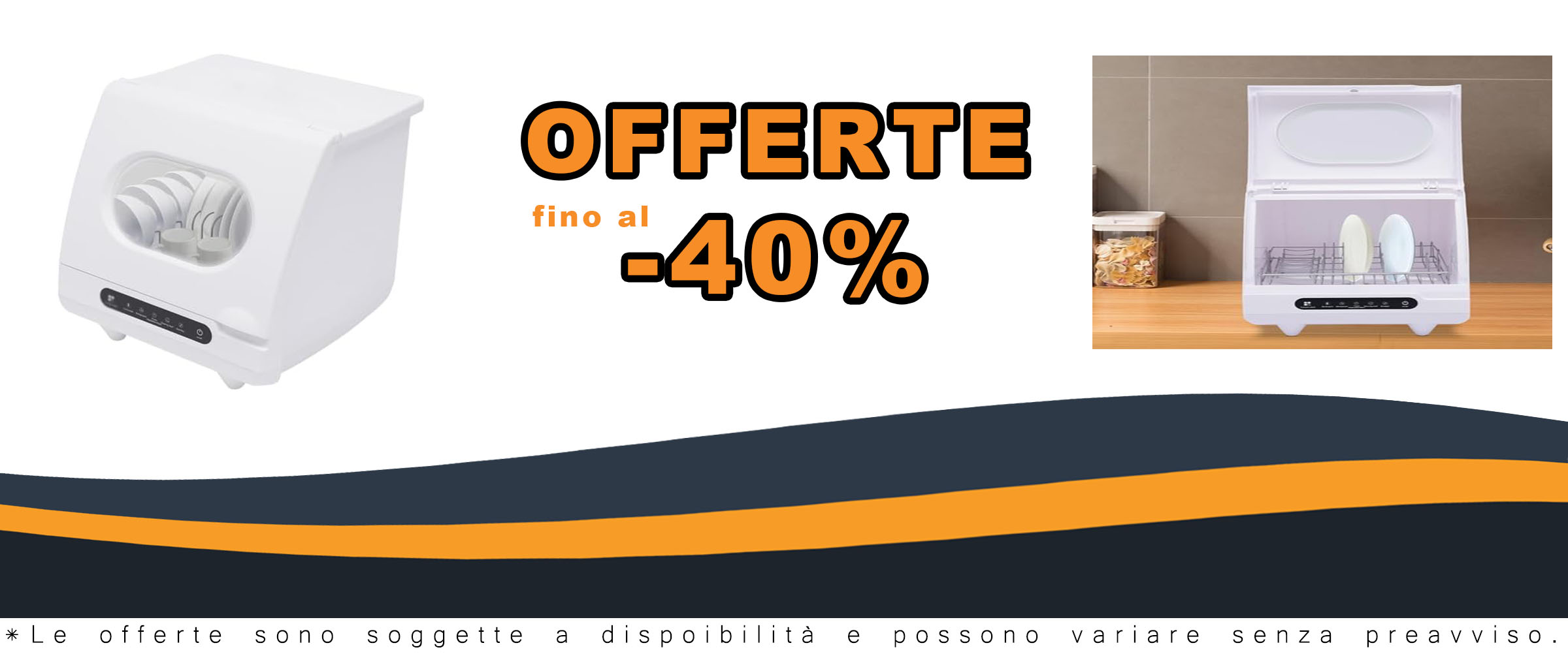 Mixtric Piccola Lavastoviglie, lavastoviglie portatile da banco con asciugatura all'aria e lavaggio della frutta  