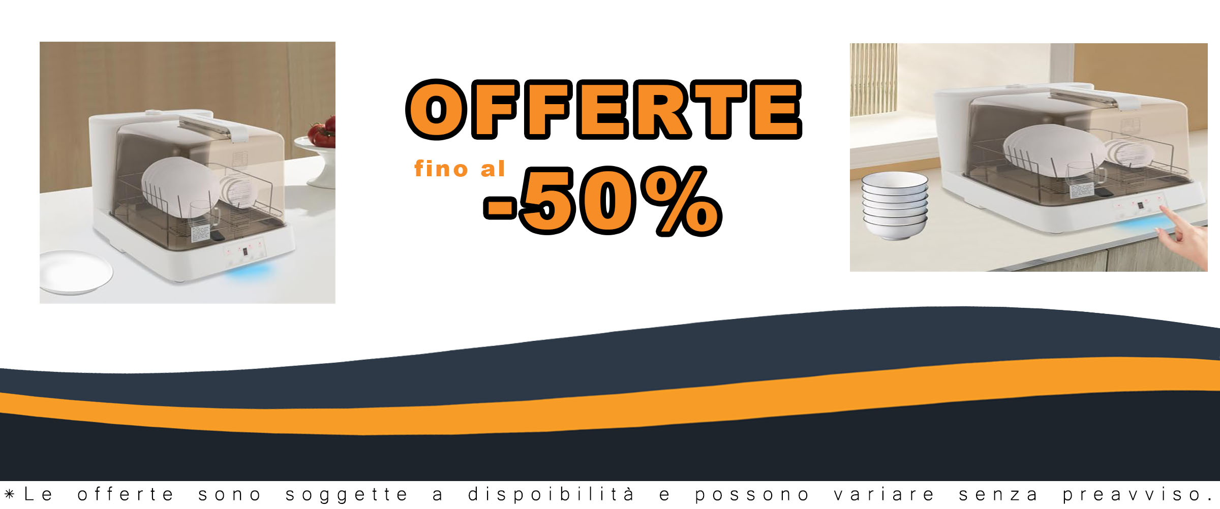 FZSERUN Lavastoviglie Portatile da Banco 800 W, design compatto e moderno, con programmi di lavaggio avanzati.