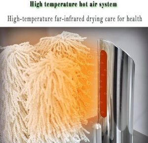 Asciugatrice e lucidatrice per vetro in acciaio inox 304 per tazze, ideale per ristoranti e hotel