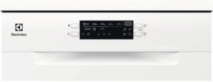 Lave-Vaisselle 13 Couverts 46dB Blanc Classe E, lavastoviglie silenziosa e ad alta capacità