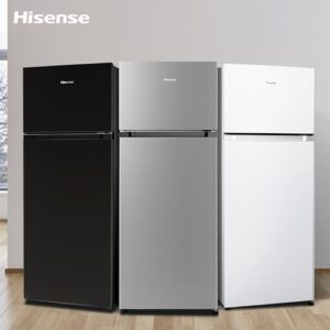 Hisense MTM55205SE Frigorifero Doppia Porta Silver con capacità di 206 litri, modello 2022