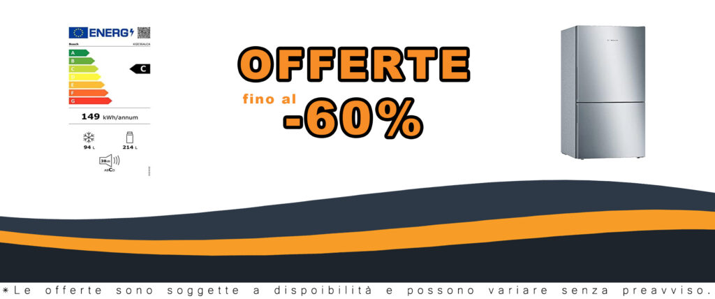 Bosch KGE36ALCA Serie 6 frigorifero combinato acciaio con LowFrost e cassetti VitaFresh