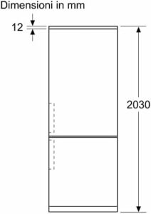 Frigorifero Bosch KGN39VLCT Serie 4, NoFrost, VitaFresh XXL, design in acciaio inox con luce LED e capacità extra-large