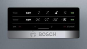 Frigorifero Bosch KGN36MLEB Serie 4, acciaio inox, con funzione NoFrost e sensori Fresh Sense