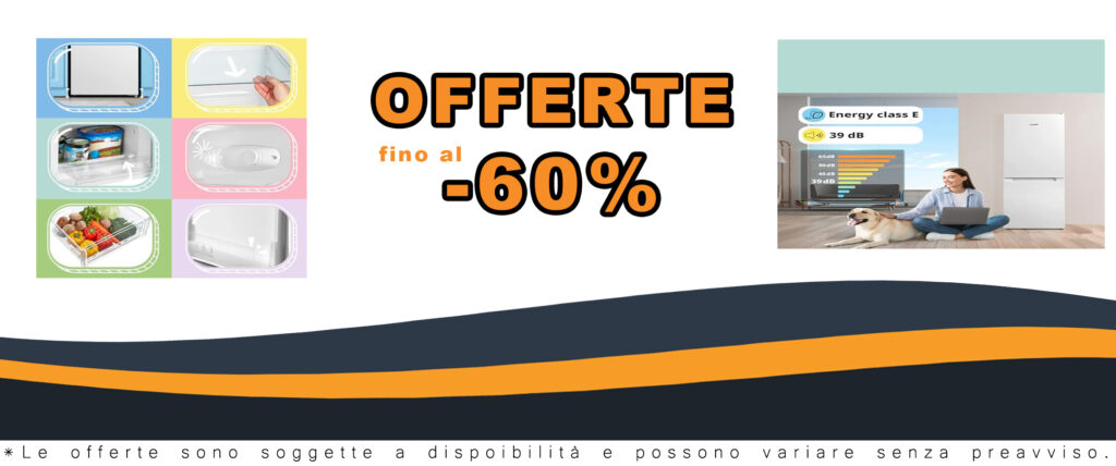 COMFEE' RCB169WH2(E) Frigorifero Combinato 174L, Basso Gelo, Bianco, con Luce LED e Bassa Rumorosità