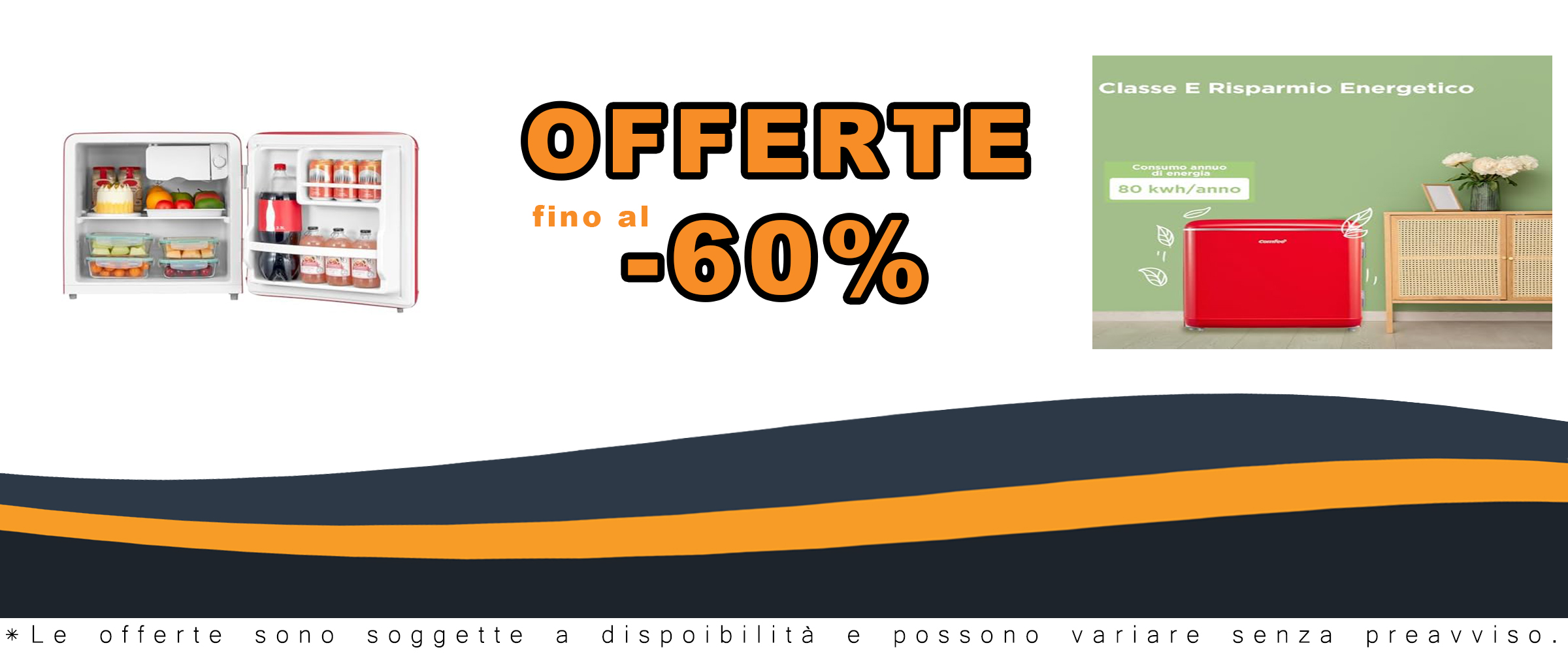 Frigorifero Comfee' RCD50RE2EURT, mini frigo da tavolo con design retrò, colore rosso e termostato regolabile, adatto per casa, ufficio e hotel.