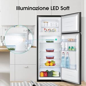 Hisense MTM55206BF Frigorifero Doppia Porta a Libera Installazione 206 L Nero, modello 2022