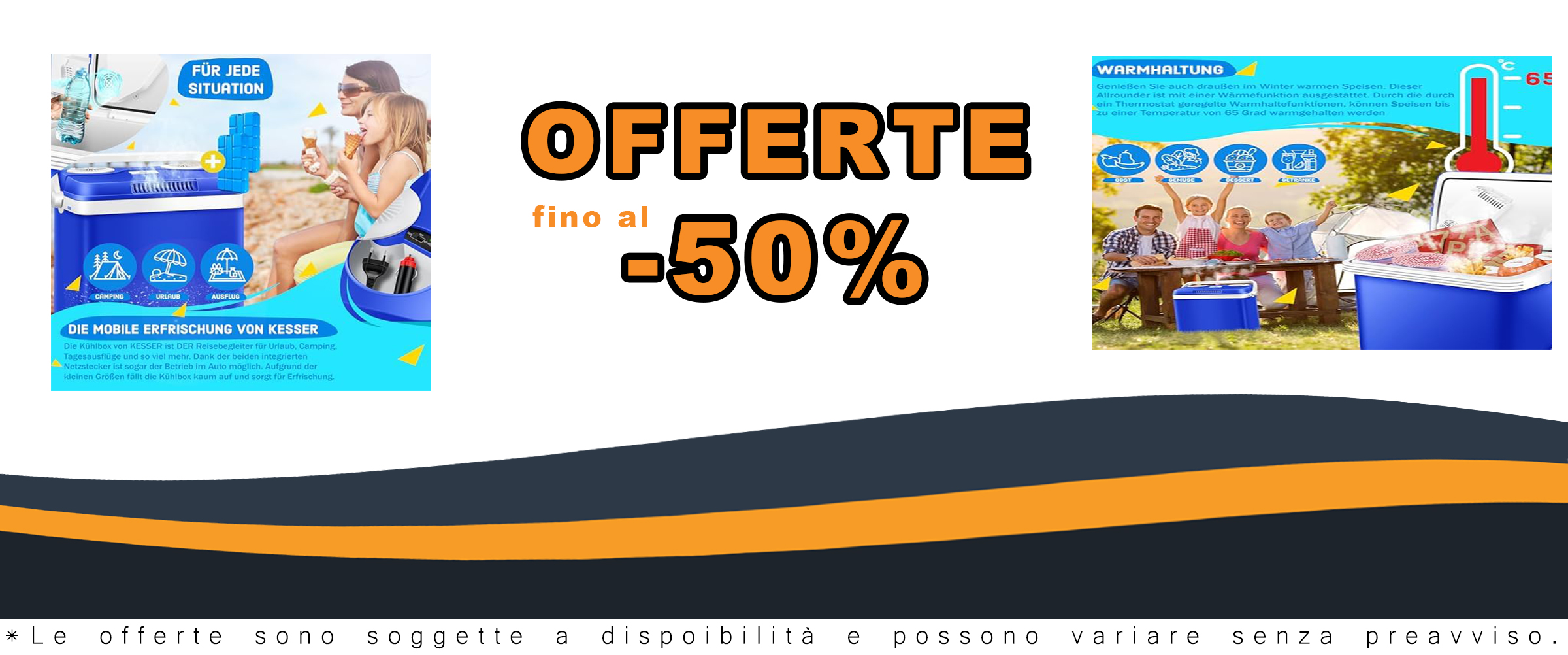 KESSER® Frigorifero 32 Litri, ideale per auto e campeggio, con funzionalità di raffreddamento e riscaldamento