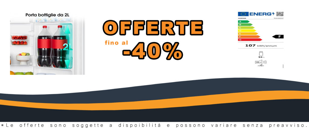 Frigorifero Hisense MUR48092F in un ambiente moderno e funzionale, ideale per spazi ridotti e utilizzi economici
