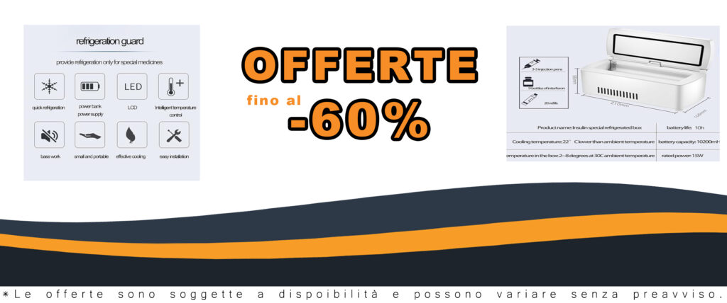 Frigorifero per insulina SZSXYBZ con controllo della temperatura intelligente da 2 a 8 ℃ e display LCD HD.