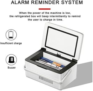 SOFTTO Mini Frigorifero 20400 mAh, ideale per il trasporto di insulina e medicinali sensibili alla temperatura.