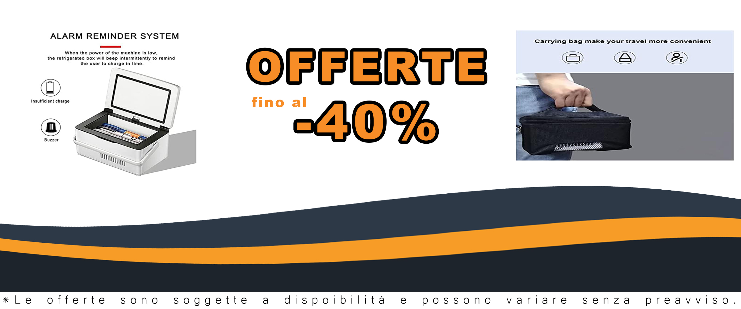 SOFTTO Mini Frigorifero 20400 mAh, ideale per il trasporto di insulina e medicinali sensibili alla temperatura.
