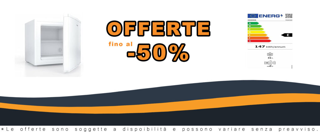 H.Koenig Mini Congelatore 34L FGW400 Bianco, compatto e silenzioso, ideale per spazi ridotti