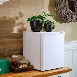 Frigo Bar Mini Piccolo Frigorifero con Freezer Termoelettrico Silenzioso e Compatto, adatto per Hotel, Casa e Ufficio.