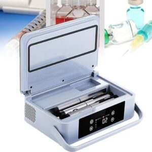 Frigorifero portatile per insulina con display digitale della temperatura e grande capacità, ideale per viaggi