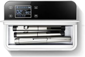SOFTTO Mini frigorifero portatile per insulina, compatto e ideale per viaggi, con batteria da 10200 mAh e capacità di 260 ML
