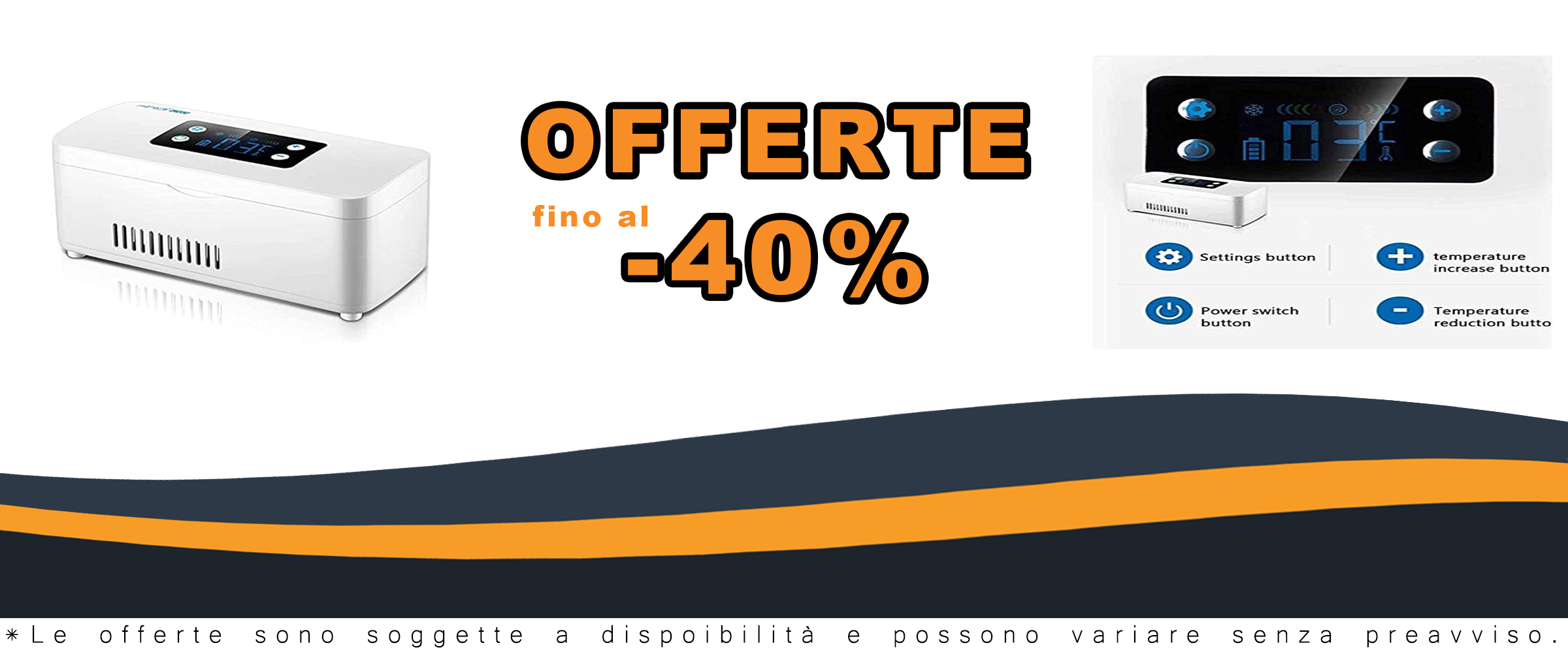 MLLDM Mini Medicina Frigorifero per conservazione insulina, compatto e portatile, ideale per viaggi e auto